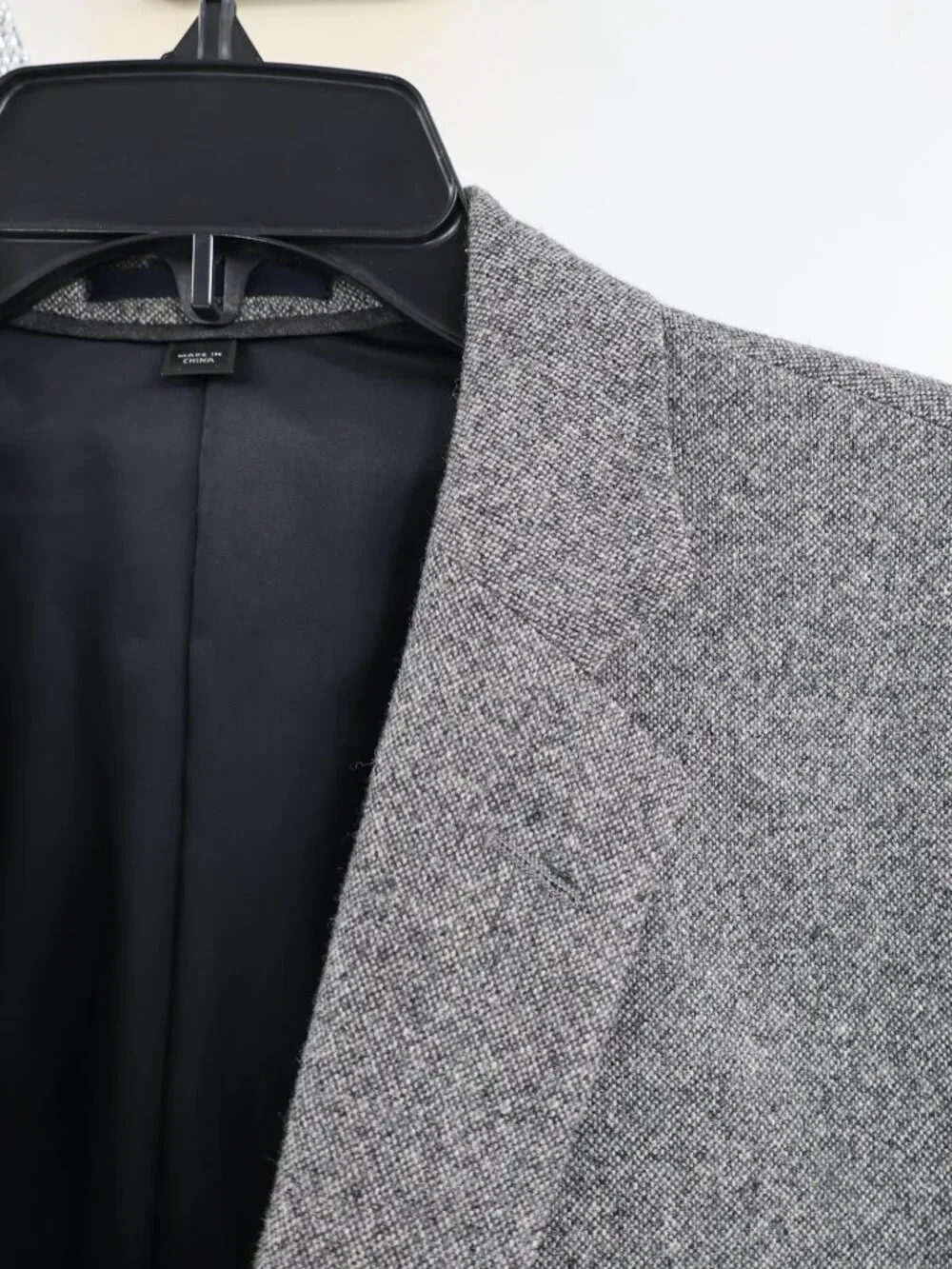 J Crew x Moon Sport Coat Mens 40R Ludlow British Wool Two Button Blazer Gray